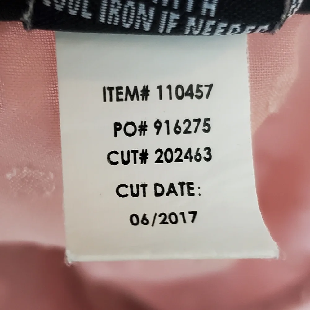 Torrid Pink Polka Dot Ruffle‎ Chiffon Top. Size: 2 - Picture 7 of 8